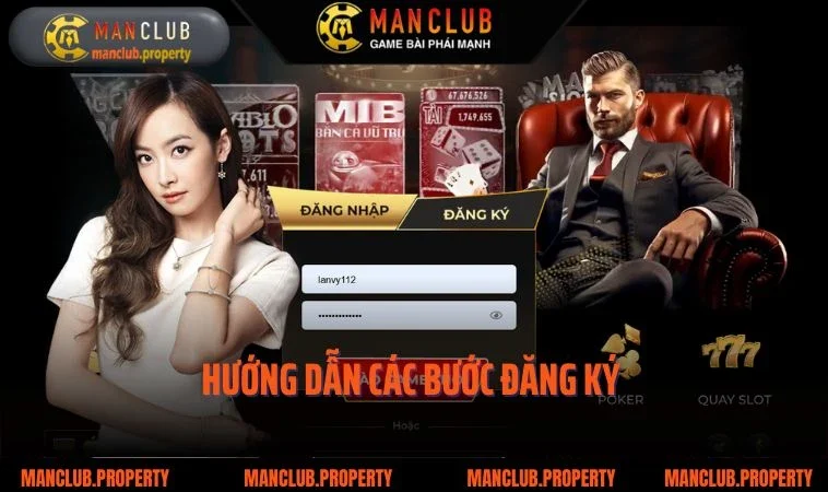 Hướng dẫn các bước đăng ký 