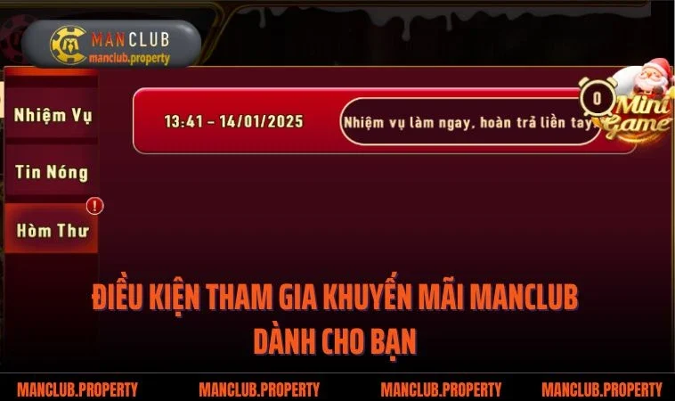 Điều kiện tham gia khuyến mãi Manclub dành cho bạn