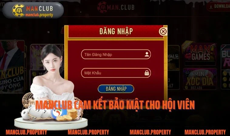 Manclub cam kết bảo mật cho hội viên
