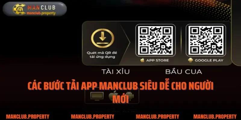 Các bước tải app Manclub siêu dễ cho người mới